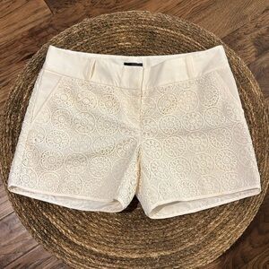 The Limited Cream Lace Women's Shorts